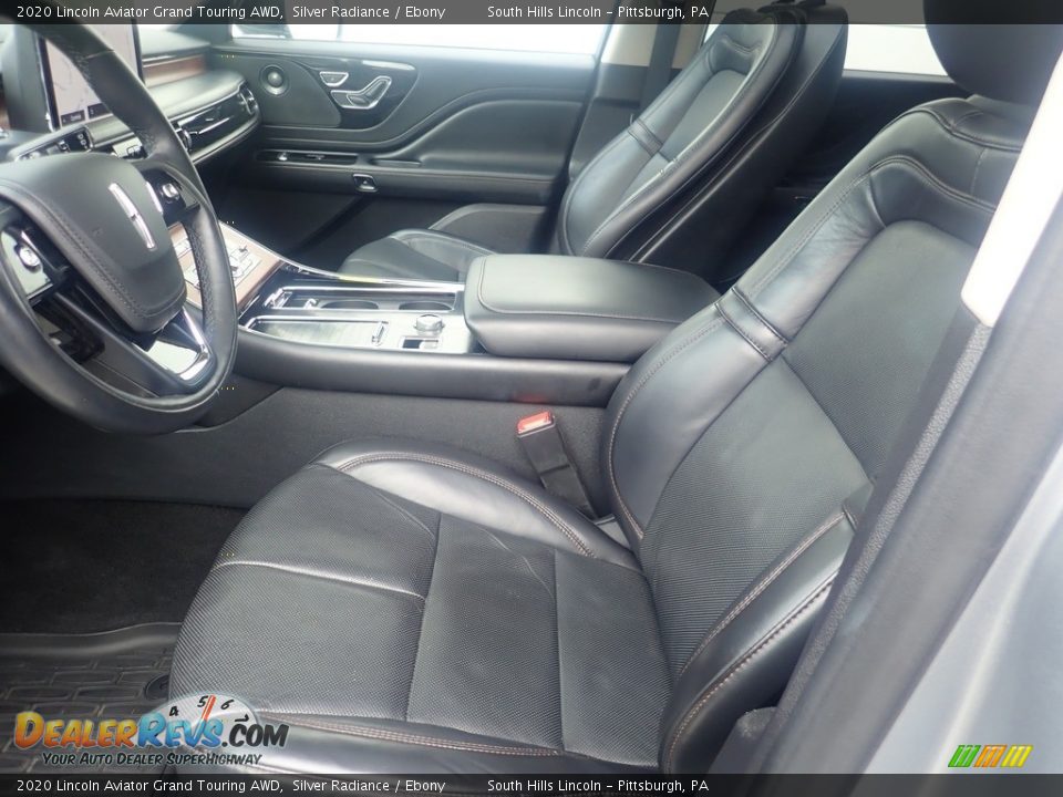 Front Seat of 2020 Lincoln Aviator Grand Touring AWD Photo #15