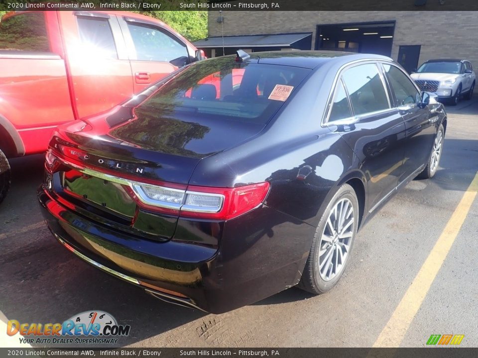 2020 Lincoln Continental AWD Infinite Black / Ebony Photo #4