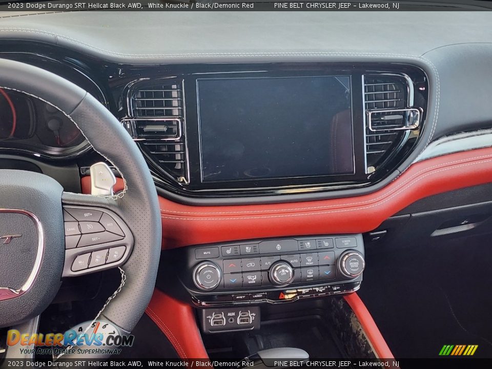 Controls of 2023 Dodge Durango SRT Hellcat Black AWD Photo #12
