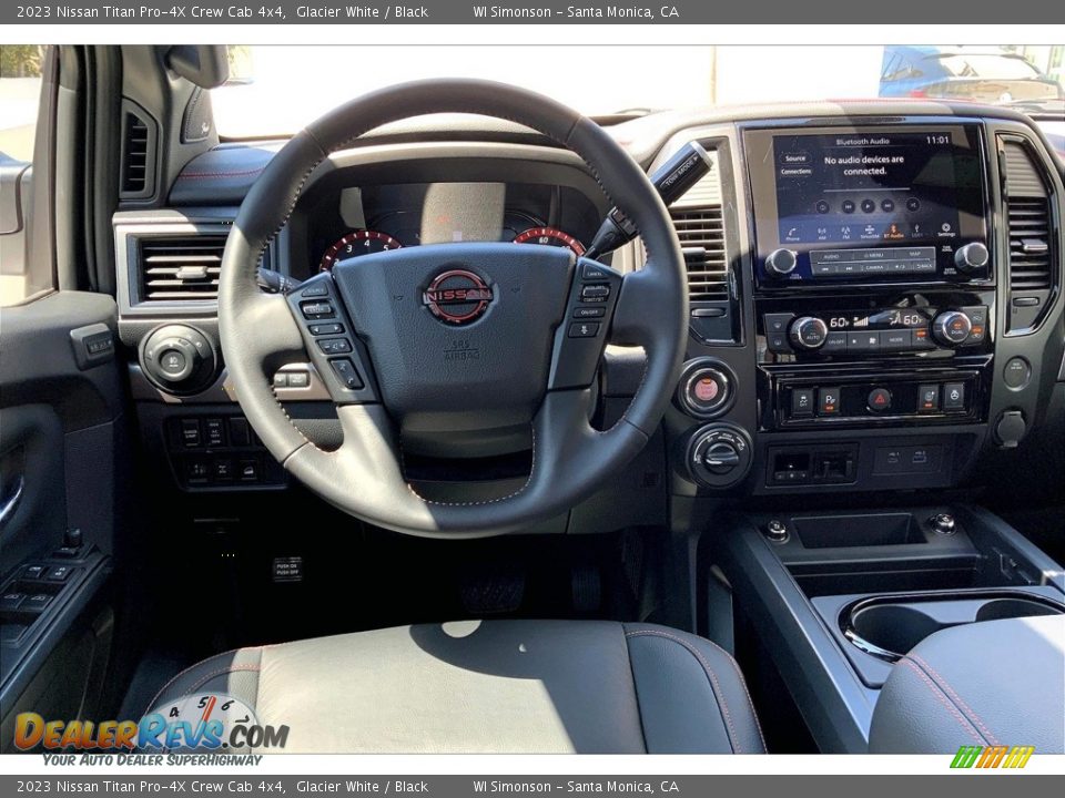 Dashboard of 2023 Nissan Titan Pro-4X Crew Cab 4x4 Photo #4