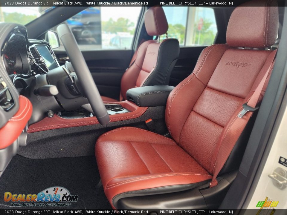 Front Seat of 2023 Dodge Durango SRT Hellcat Black AWD Photo #15