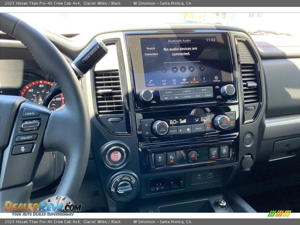 Controls of 2023 Nissan Titan Pro-4X Crew Cab 4x4 Photo #5