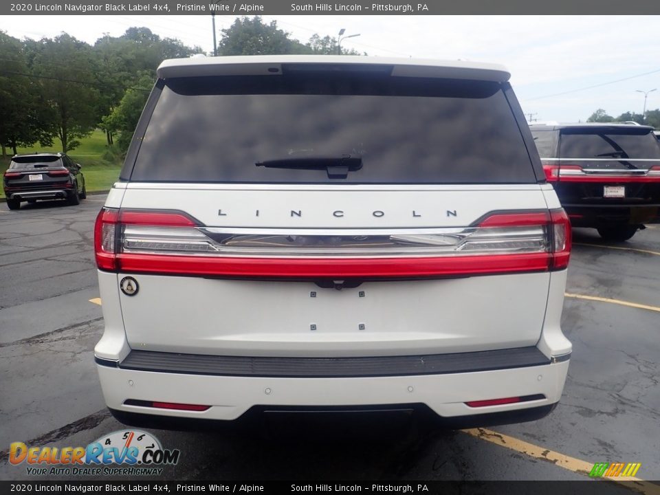 2020 Lincoln Navigator Black Label 4x4 Pristine White / Alpine Photo #3