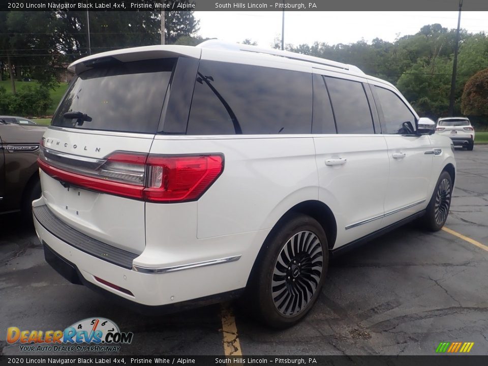 2020 Lincoln Navigator Black Label 4x4 Pristine White / Alpine Photo #4