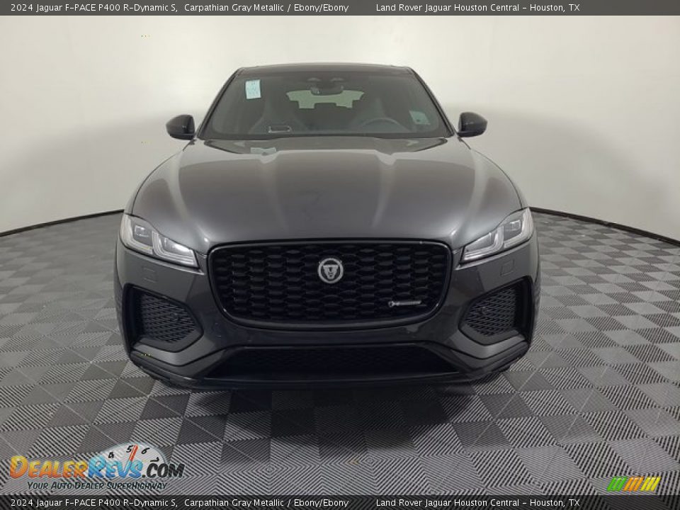 2024 Jaguar F-PACE P400 R-Dynamic S Carpathian Gray Metallic / Ebony/Ebony Photo #8