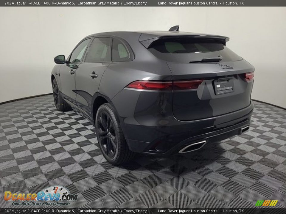 2024 Jaguar F-PACE P400 R-Dynamic S Carpathian Gray Metallic / Ebony/Ebony Photo #10