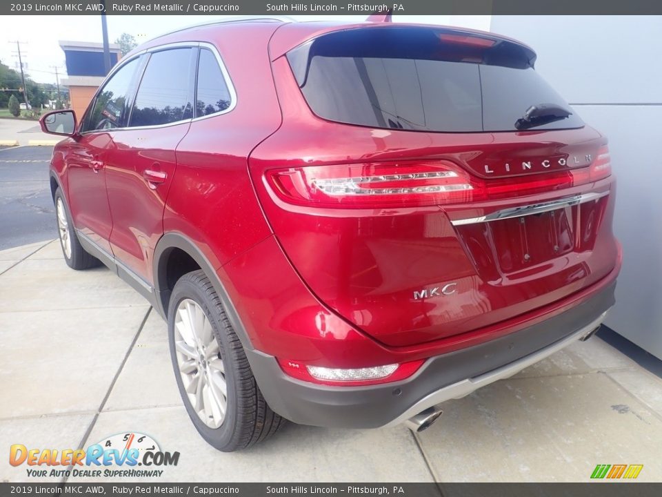 2019 Lincoln MKC AWD Ruby Red Metallic / Cappuccino Photo #2