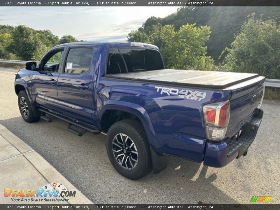 2023 Toyota Tacoma TRD Sport Double Cab 4x4 Blue Crush Metallic / Black Photo #2