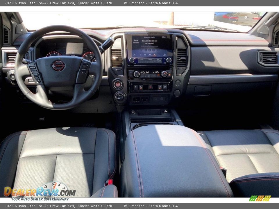 Dashboard of 2023 Nissan Titan Pro-4X Crew Cab 4x4 Photo #15