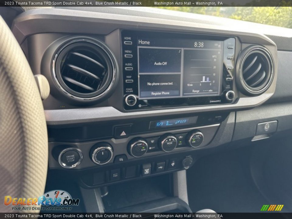 2023 Toyota Tacoma TRD Sport Double Cab 4x4 Blue Crush Metallic / Black Photo #5