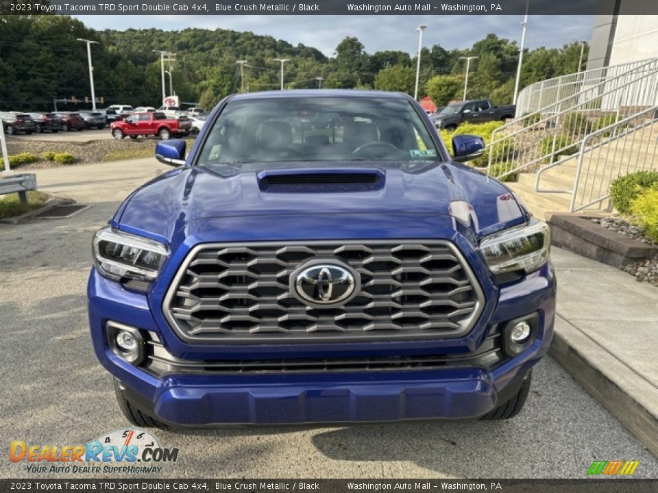 2023 Toyota Tacoma TRD Sport Double Cab 4x4 Blue Crush Metallic / Black Photo #6