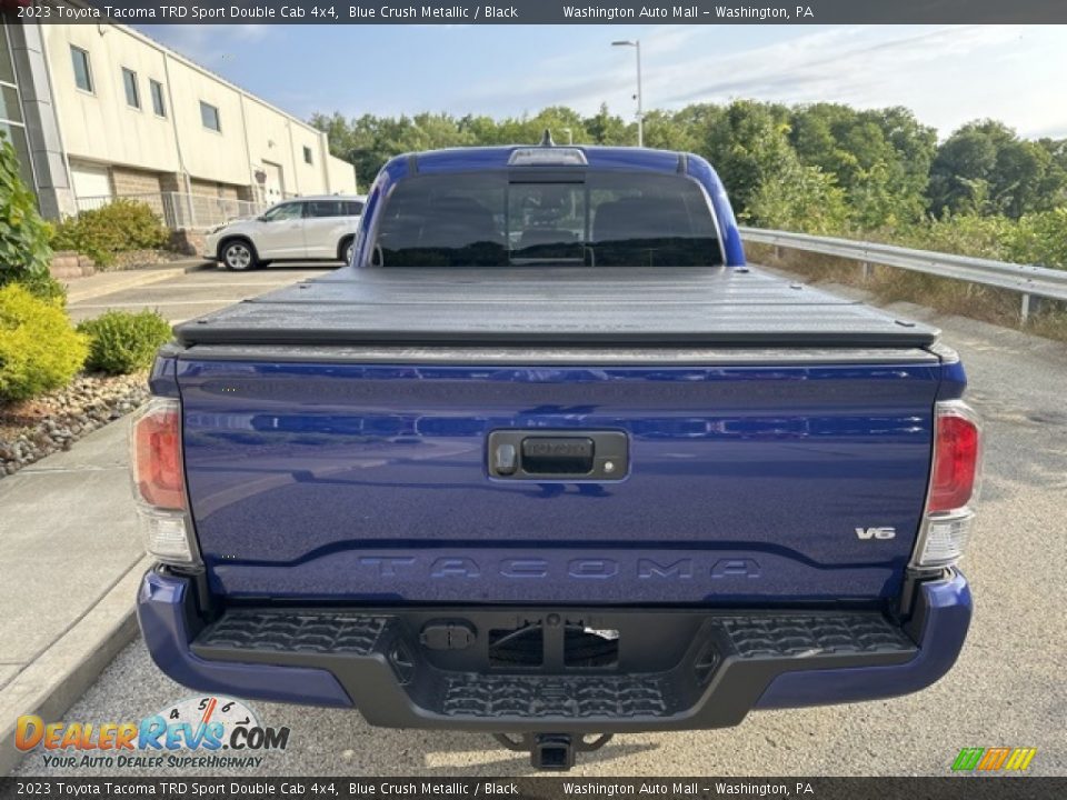 2023 Toyota Tacoma TRD Sport Double Cab 4x4 Blue Crush Metallic / Black Photo #8