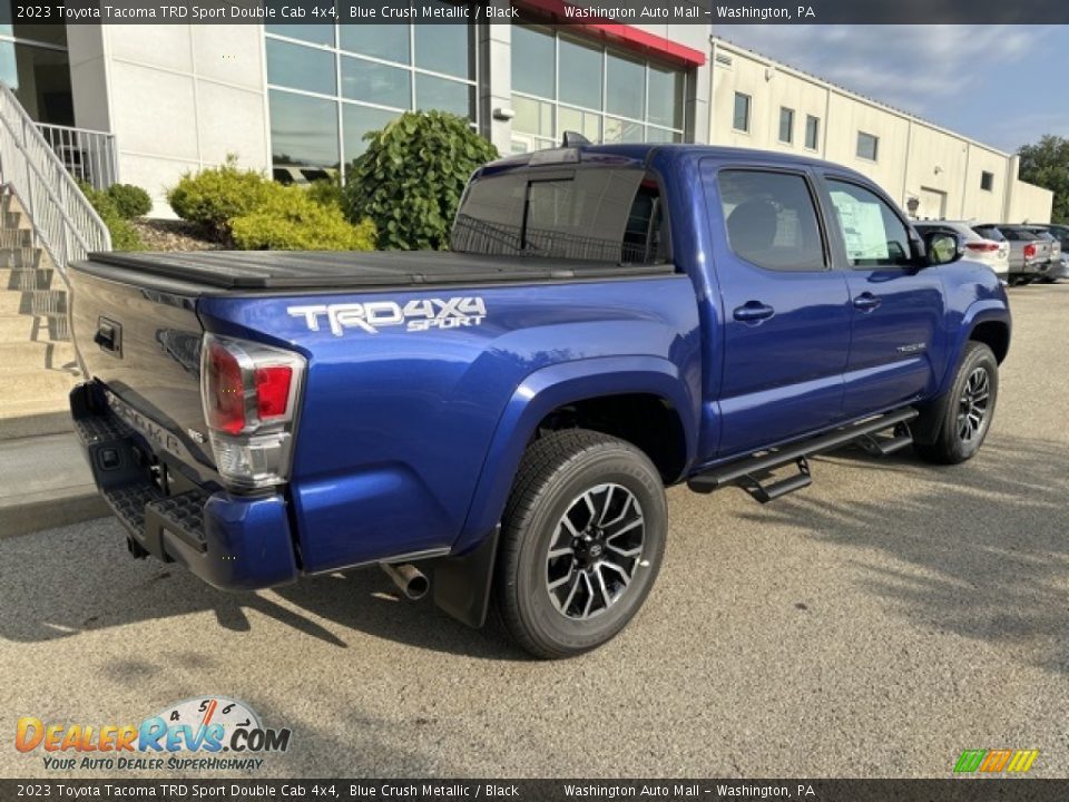 2023 Toyota Tacoma TRD Sport Double Cab 4x4 Blue Crush Metallic / Black Photo #9