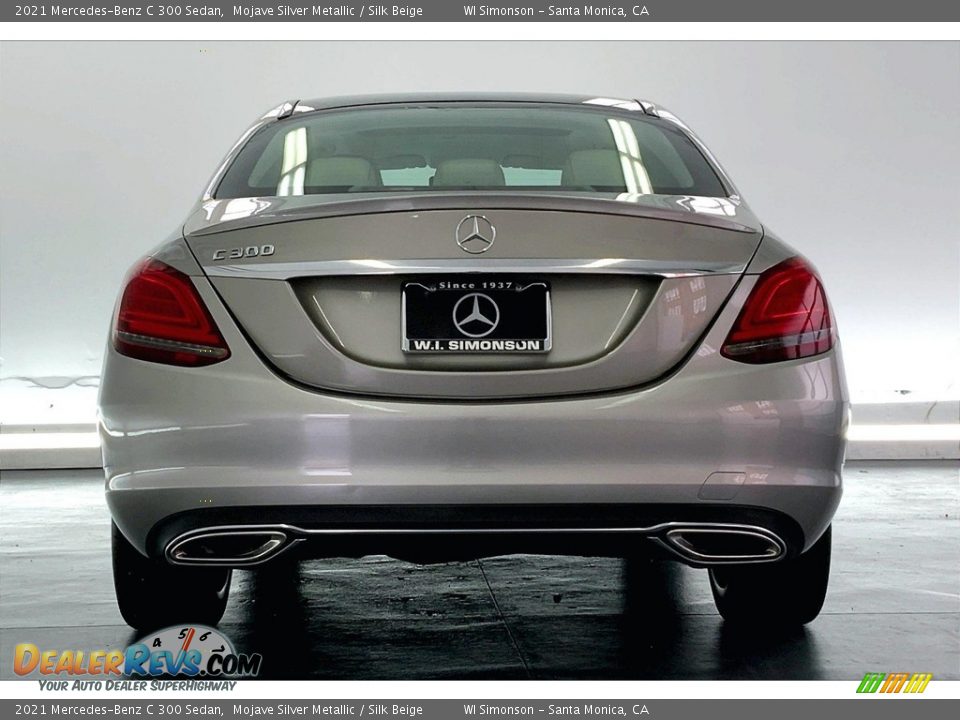 2021 Mercedes-Benz C 300 Sedan Mojave Silver Metallic / Silk Beige Photo #3