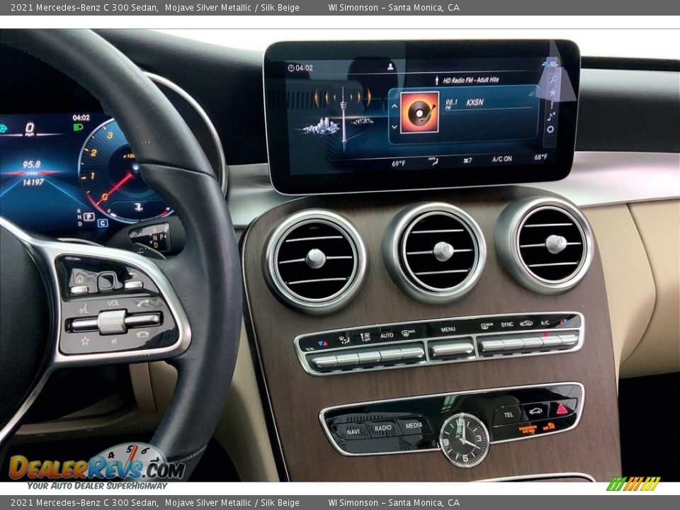 2021 Mercedes-Benz C 300 Sedan Mojave Silver Metallic / Silk Beige Photo #5