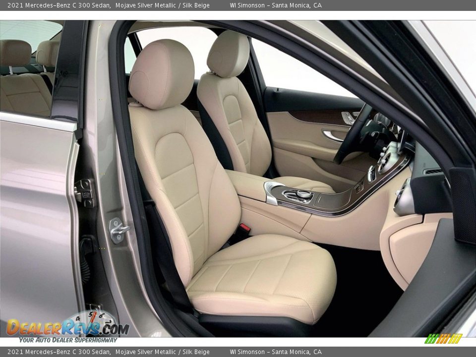 2021 Mercedes-Benz C 300 Sedan Mojave Silver Metallic / Silk Beige Photo #6