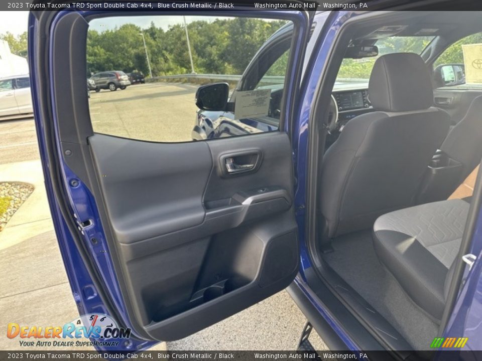 2023 Toyota Tacoma TRD Sport Double Cab 4x4 Blue Crush Metallic / Black Photo #16