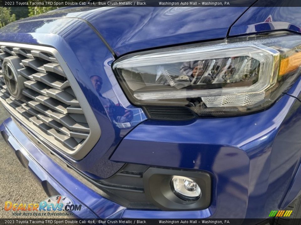 2023 Toyota Tacoma TRD Sport Double Cab 4x4 Blue Crush Metallic / Black Photo #17
