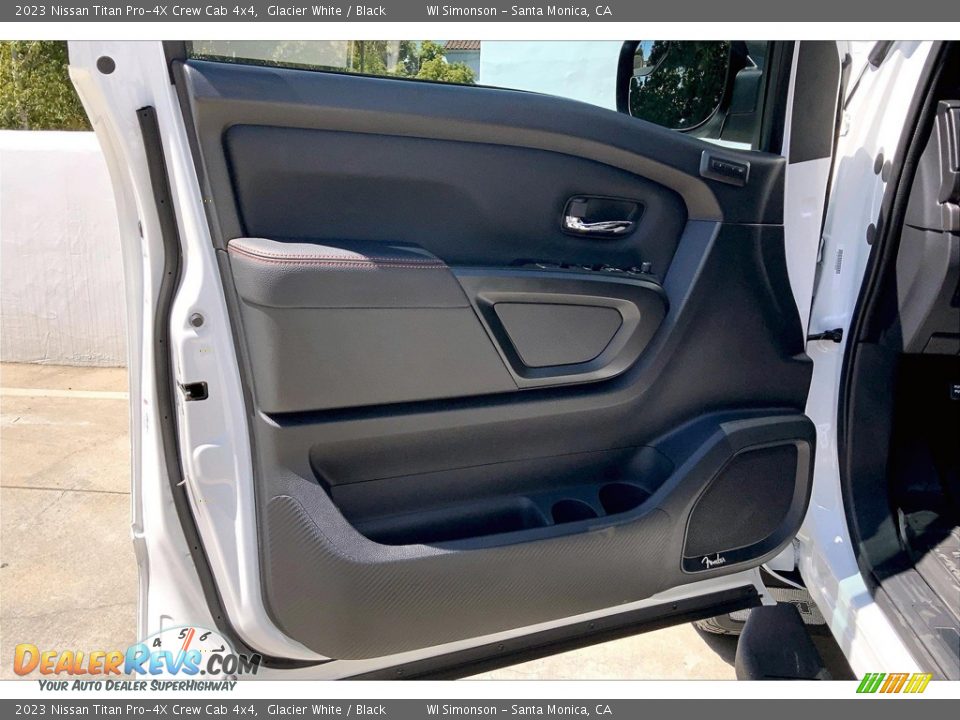 Door Panel of 2023 Nissan Titan Pro-4X Crew Cab 4x4 Photo #26