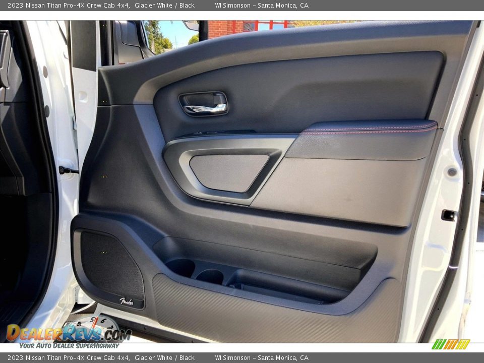 Door Panel of 2023 Nissan Titan Pro-4X Crew Cab 4x4 Photo #27