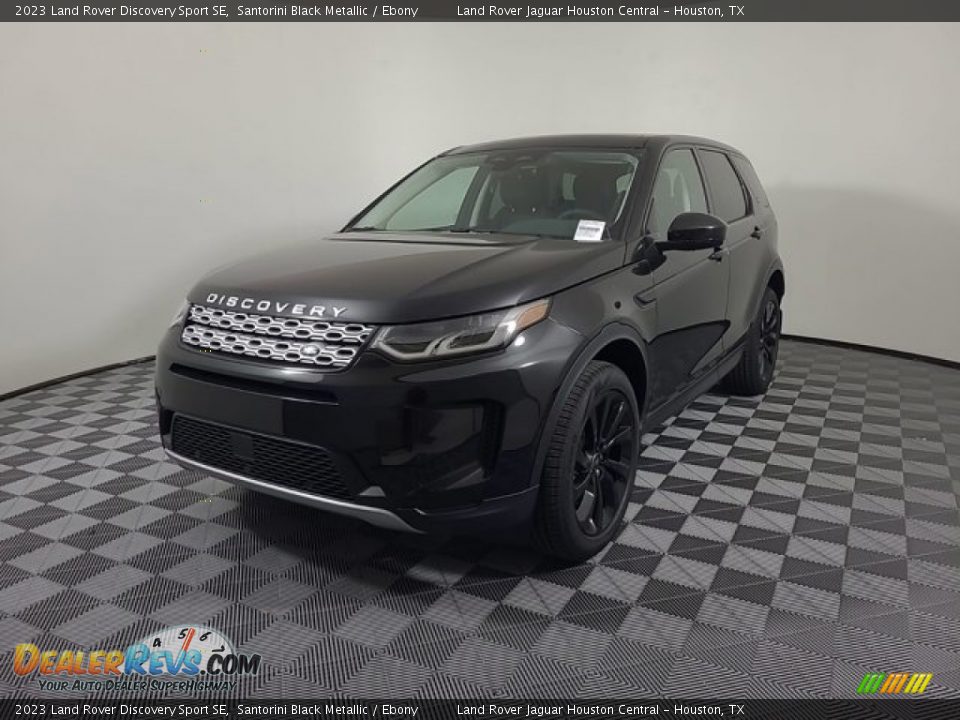 2023 Land Rover Discovery Sport SE Santorini Black Metallic / Ebony Photo #1