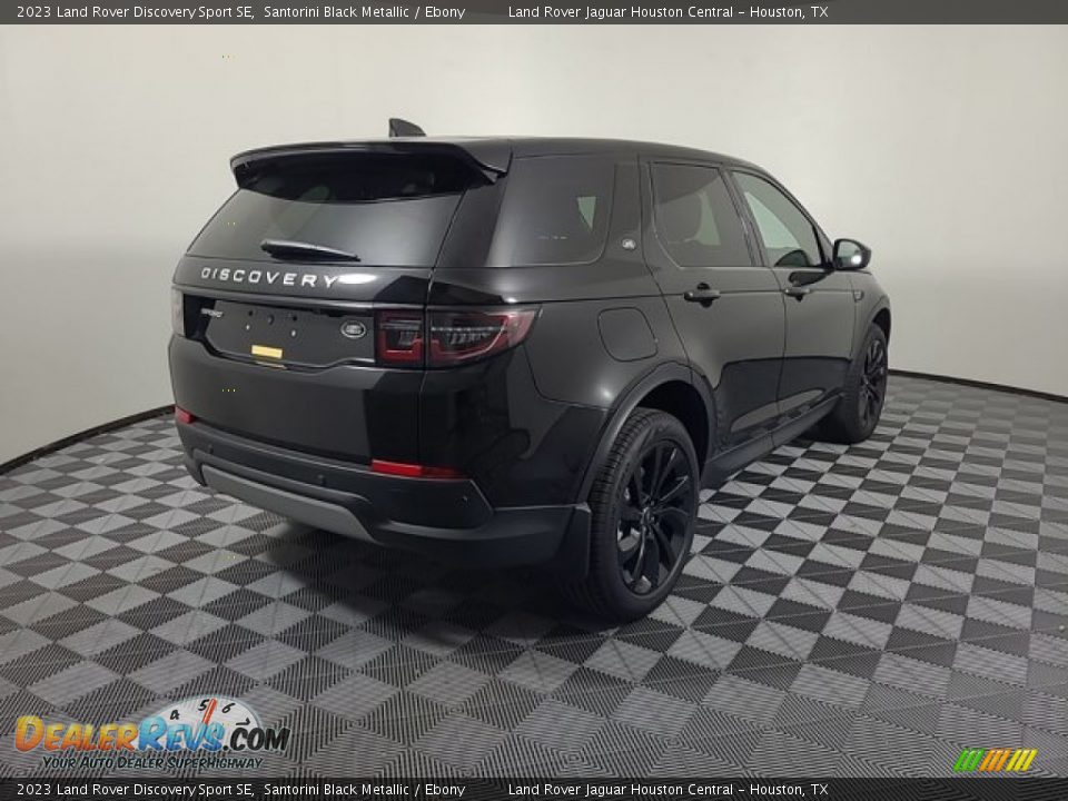 2023 Land Rover Discovery Sport SE Santorini Black Metallic / Ebony Photo #2