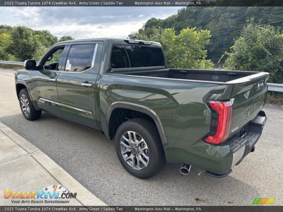 2023 Toyota Tundra 1974 CrewMax 4x4 Army Green / Saddle Tan Photo #2