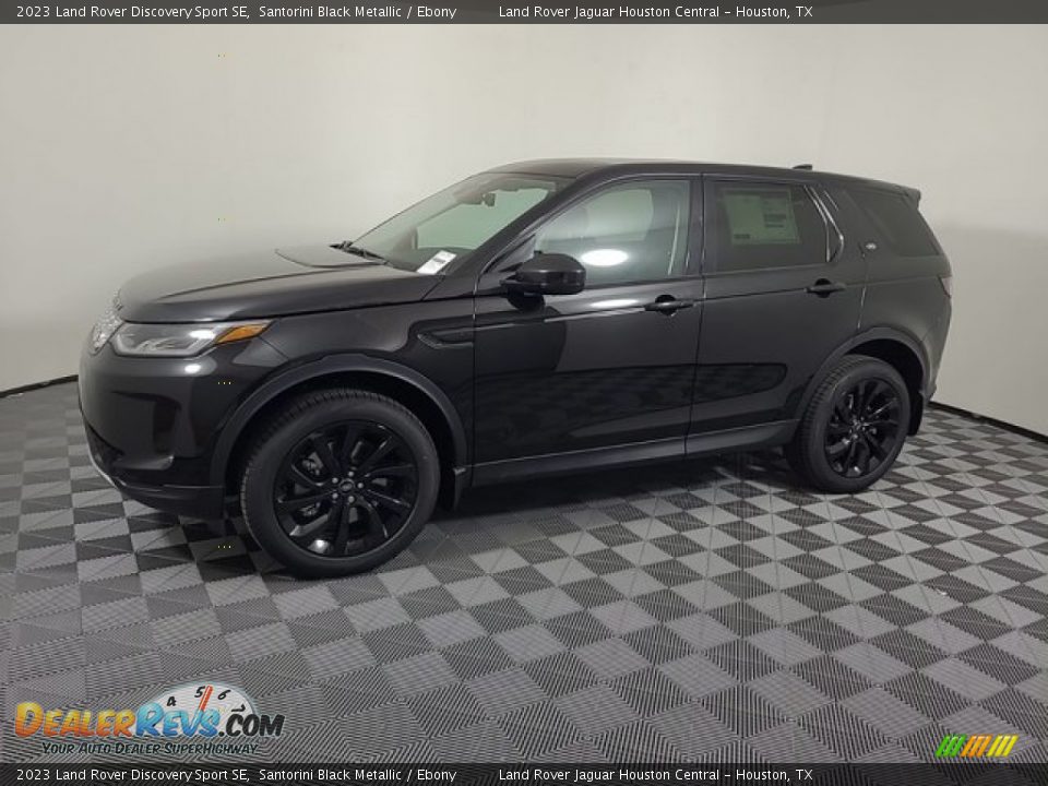 2023 Land Rover Discovery Sport SE Santorini Black Metallic / Ebony Photo #6