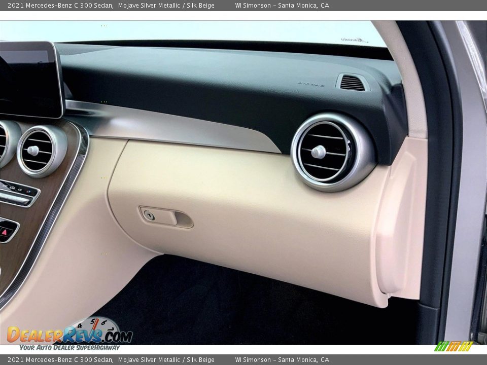 2021 Mercedes-Benz C 300 Sedan Mojave Silver Metallic / Silk Beige Photo #16