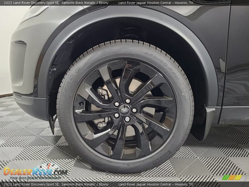 2023 Land Rover Discovery Sport SE Santorini Black Metallic / Ebony Photo #9