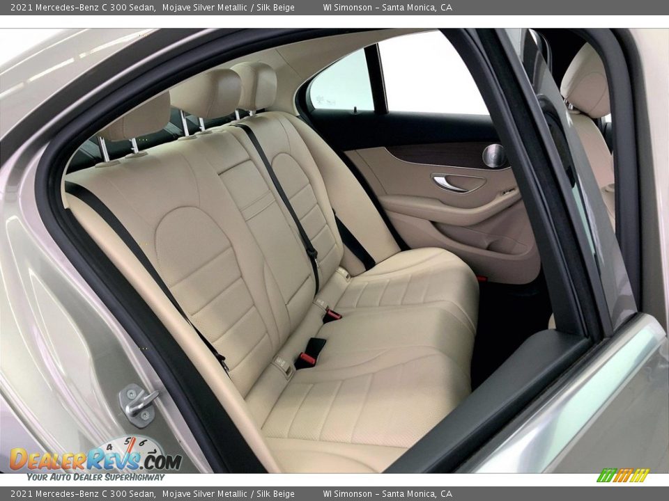 2021 Mercedes-Benz C 300 Sedan Mojave Silver Metallic / Silk Beige Photo #19