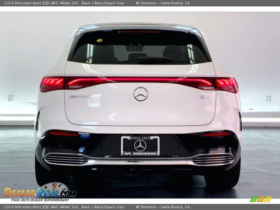 2024 Mercedes-Benz EQE AMG 4Matic SUV Black / Black/Space Grey Photo #3