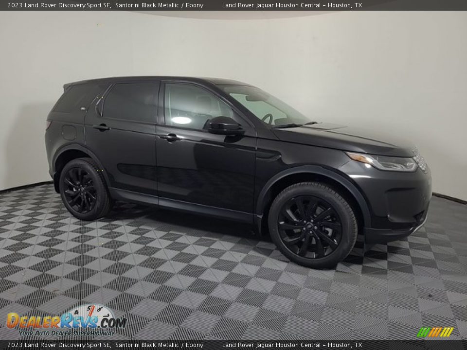 2023 Land Rover Discovery Sport SE Santorini Black Metallic / Ebony Photo #11