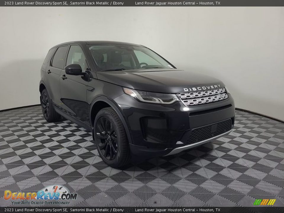 2023 Land Rover Discovery Sport SE Santorini Black Metallic / Ebony Photo #12