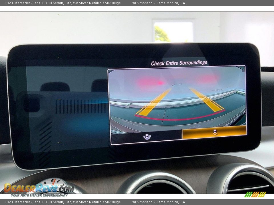 2021 Mercedes-Benz C 300 Sedan Mojave Silver Metallic / Silk Beige Photo #24