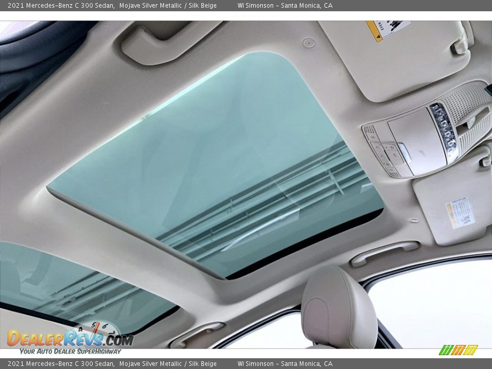 2021 Mercedes-Benz C 300 Sedan Mojave Silver Metallic / Silk Beige Photo #25