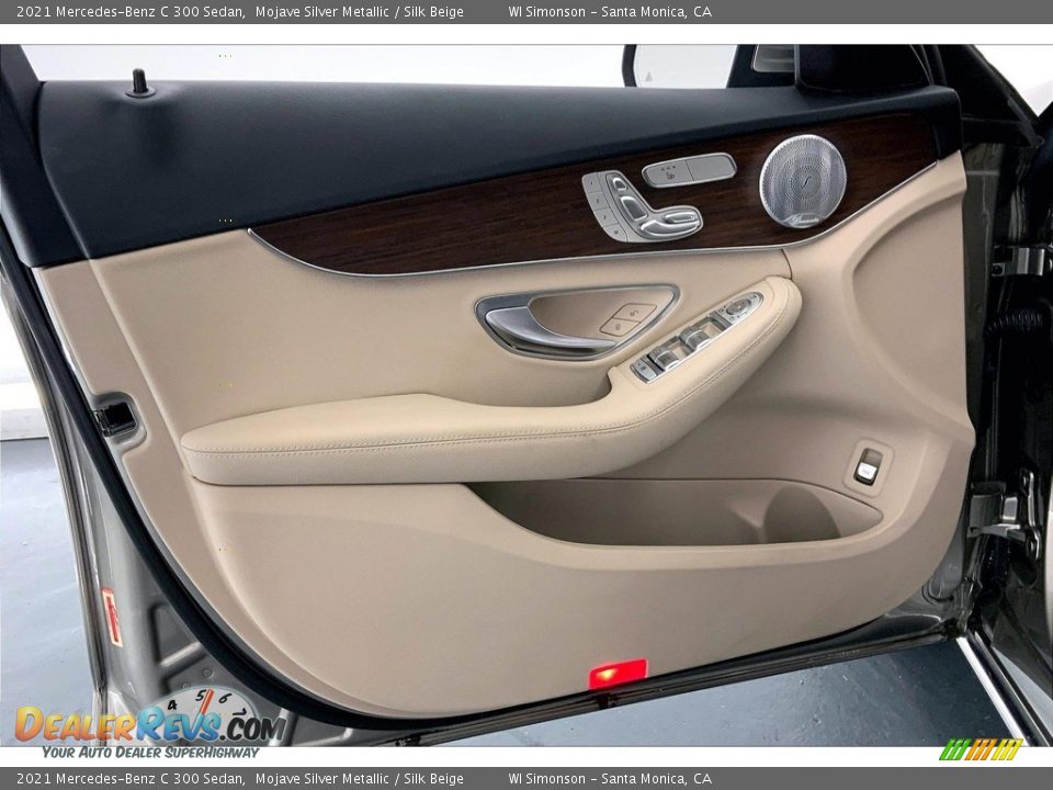 2021 Mercedes-Benz C 300 Sedan Mojave Silver Metallic / Silk Beige Photo #26