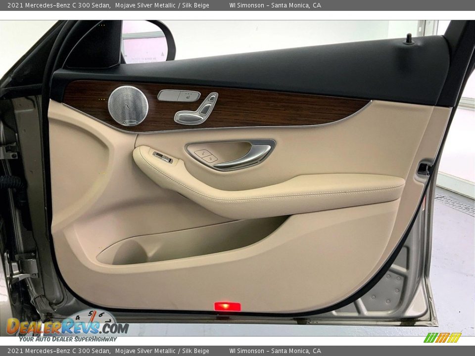 2021 Mercedes-Benz C 300 Sedan Mojave Silver Metallic / Silk Beige Photo #27