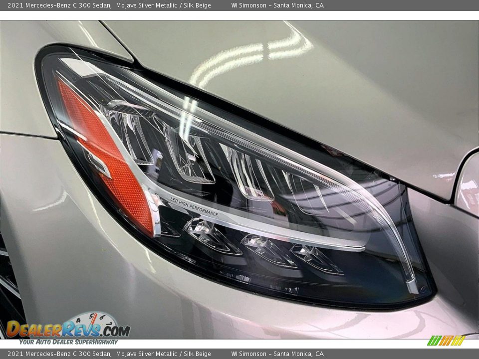 2021 Mercedes-Benz C 300 Sedan Mojave Silver Metallic / Silk Beige Photo #28