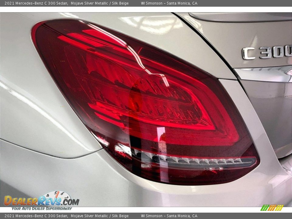 2021 Mercedes-Benz C 300 Sedan Mojave Silver Metallic / Silk Beige Photo #29