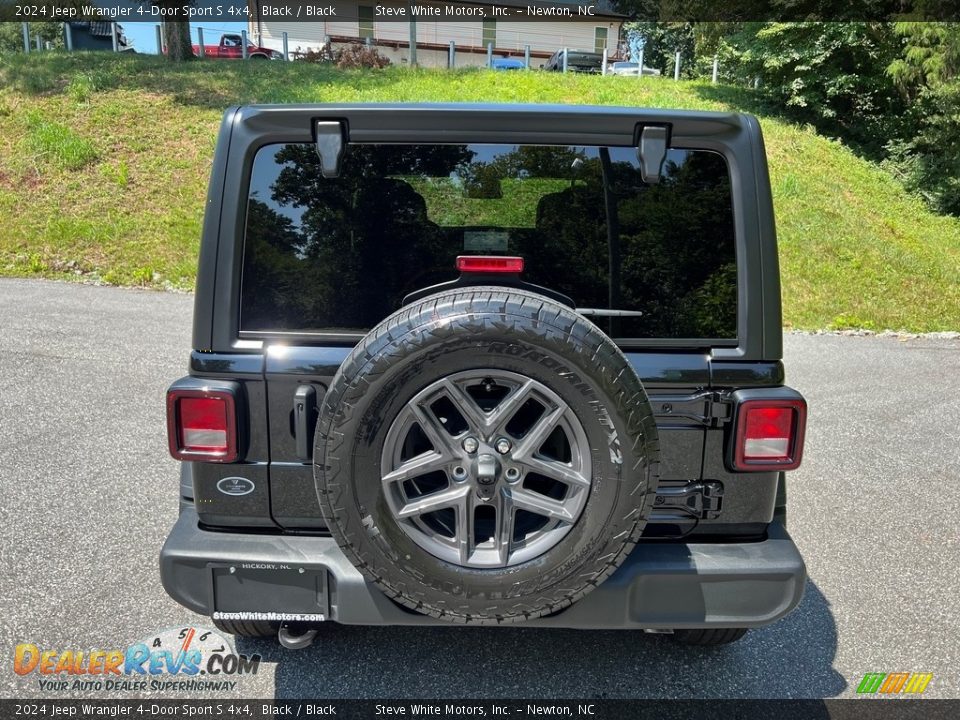 2024 Jeep Wrangler 4-Door Sport S 4x4 Black / Black Photo #7