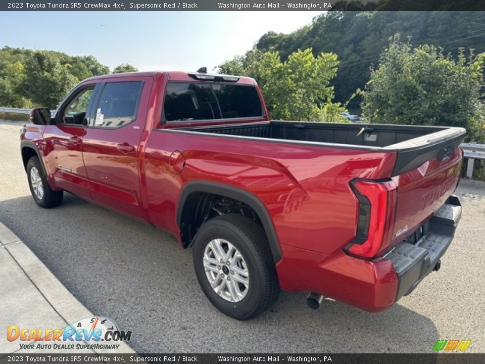 2023 Toyota Tundra SR5 CrewMax 4x4 Supersonic Red / Black Photo #2