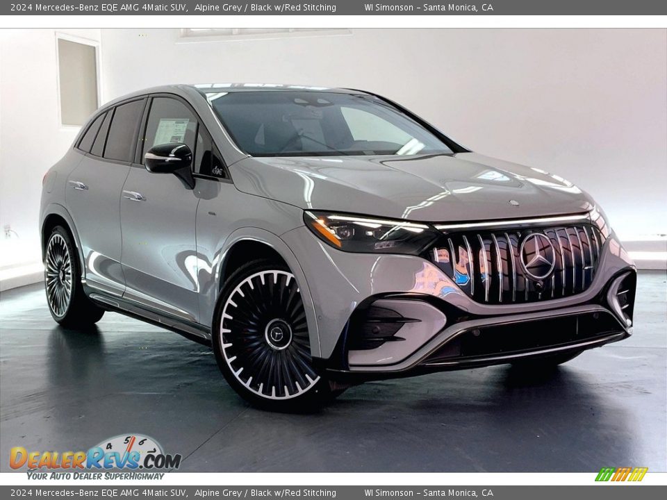 Front 3/4 View of 2024 Mercedes-Benz EQE AMG 4Matic SUV Photo #11