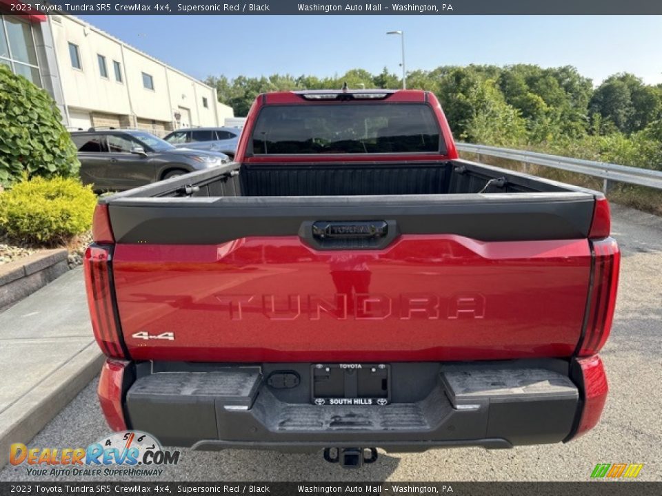 2023 Toyota Tundra SR5 CrewMax 4x4 Supersonic Red / Black Photo #8