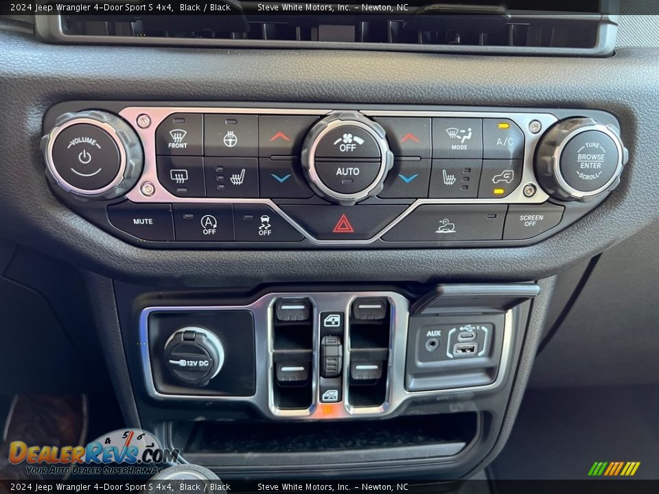 Controls of 2024 Jeep Wrangler 4-Door Sport S 4x4 Photo #22