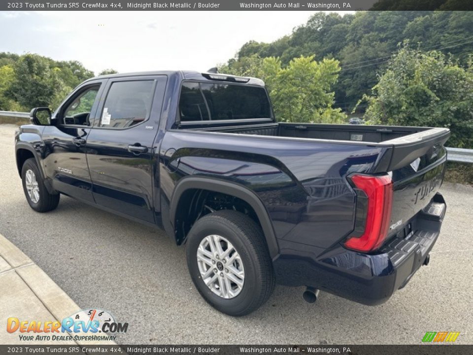 2023 Toyota Tundra SR5 CrewMax 4x4 Midnight Black Metallic / Boulder Photo #2