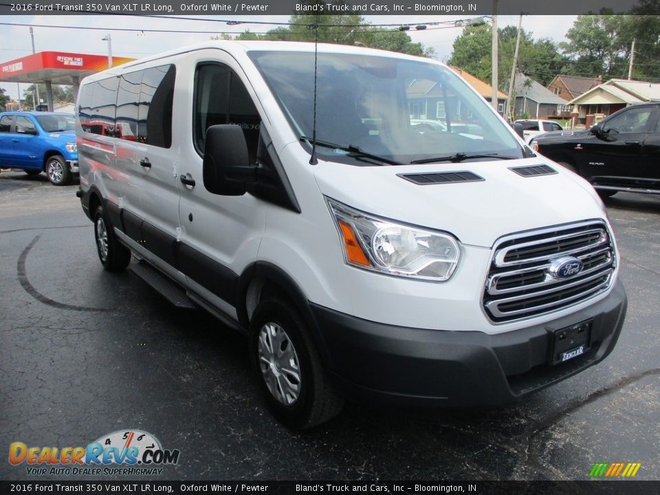 Front 3/4 View of 2016 Ford Transit 350 Van XLT LR Long Photo #5