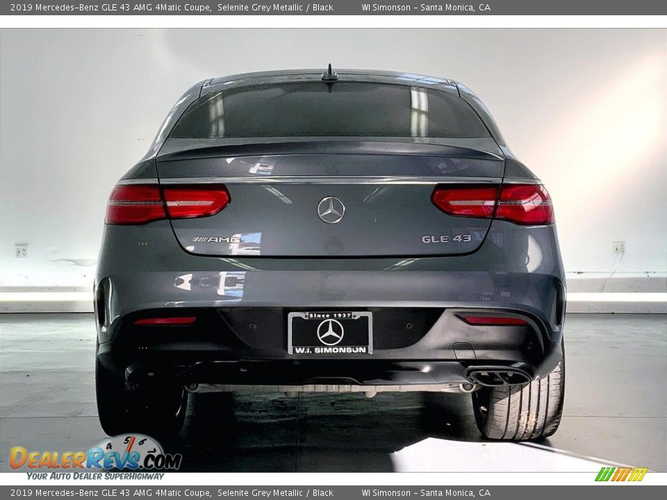 2019 Mercedes-Benz GLE 43 AMG 4Matic Coupe Selenite Grey Metallic / Black Photo #3