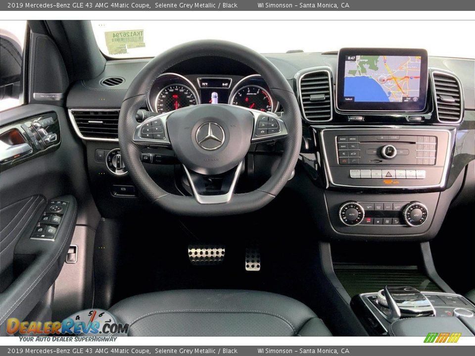 Dashboard of 2019 Mercedes-Benz GLE 43 AMG 4Matic Coupe Photo #4