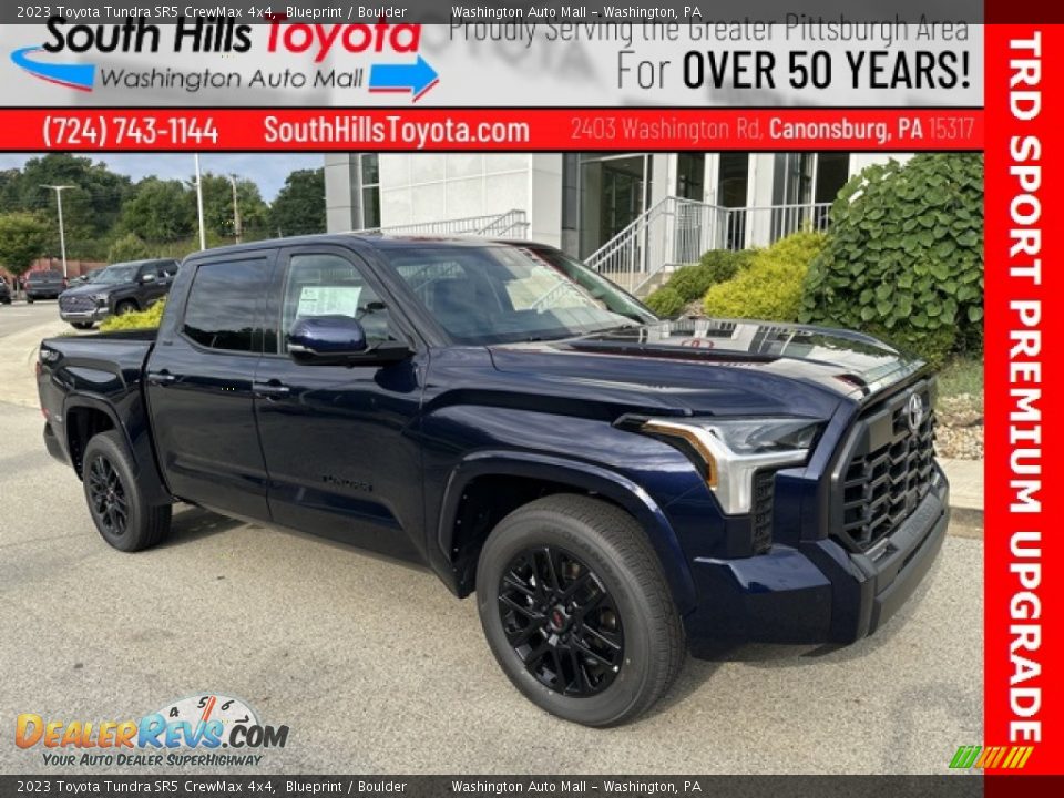 2023 Toyota Tundra SR5 CrewMax 4x4 Blueprint / Boulder Photo #1